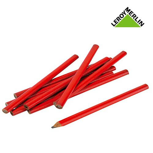 Crayon à papier Menuisier, rouge-06282006-00002