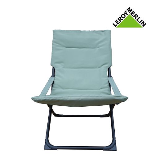 Fauteuil relax de jardin pliant en acier - EASY - Alizé