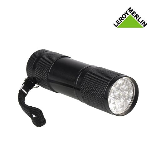 lampe de poche Mini lampe torche à LED portable en alliage d'aluminium Lampe  de poche télescopique super lumineuse Avec 1 pile AAA : : Bricolage