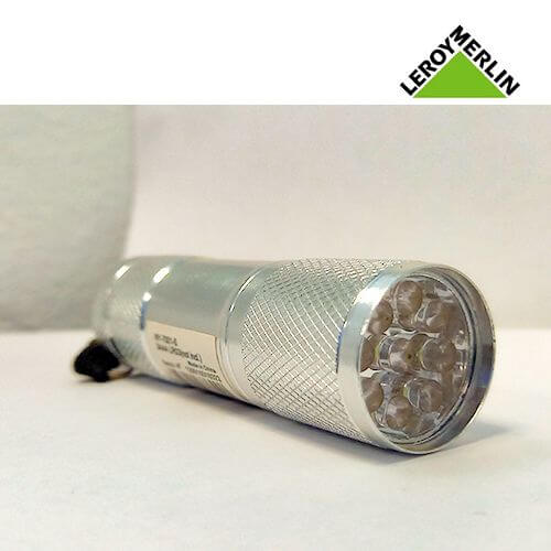 LAMPE FRONTALE LED 45LM -180LM 3 PILES AAA